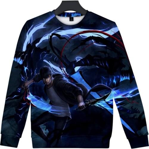 Solo Leveling 3D printing autumn and winter Holiday passionate style Men/Women Novelty Streetwear Chic Style clothes Round