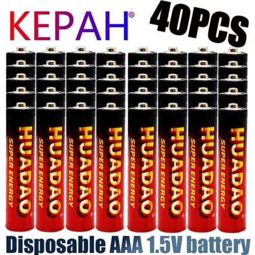 Brand new disposable battery 1.5V AAA carbon battery safety strong explosion proof 1.5V AAA battery um4 battery mercury free