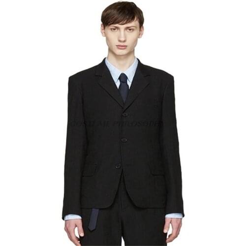 XS-5XL New Mens clothing fashion Slim Business three button Suit plus size Singer costumes