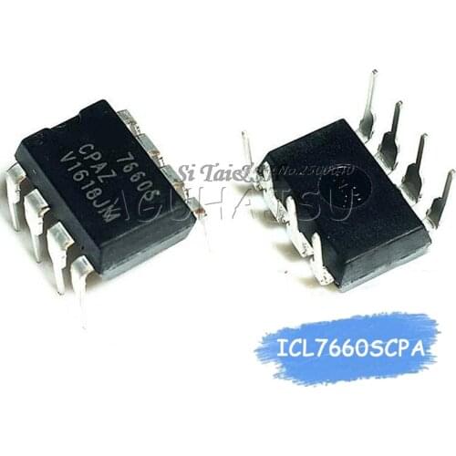10pcs ICL7660SCPA DIP8 ICL7660 DIP ICL7660S DIP-8 ICL7660SCPAZ new and original