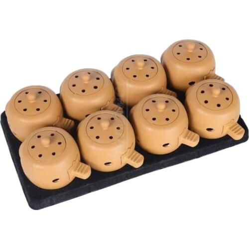 8Pcs/lot New Moxibustion Pot Chinese Traditional Physiotherapy Moxibustion Health Care
