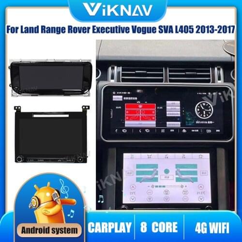 For Land Range Rover Executive Vogue SVA L405 2013-2017 car radio with AC Panel display Touch LCD Screen Air Condition Control
