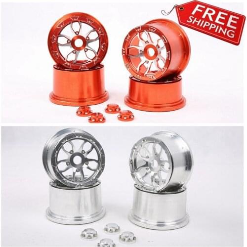 Baja 5B CNC alloy metal wheel with seal chocks cap cover 5B metal hub kit for 1/5 rc car HPI Rovan baja 5b