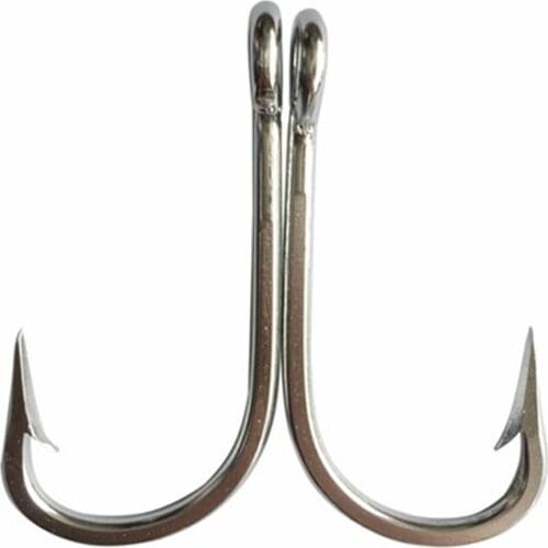 CN01 20 pieces 7/0 Jigging Fishing Hook Big Hook For Fishing Mustad Fishing Hook Stainless Steel Fishing Hook