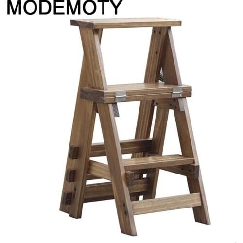 Para Cocina Sgabelli Cucina Banco Escalera Children Bathroom Wooden Ladder Merdiven Escaleta Stepladder Chair Step Stool