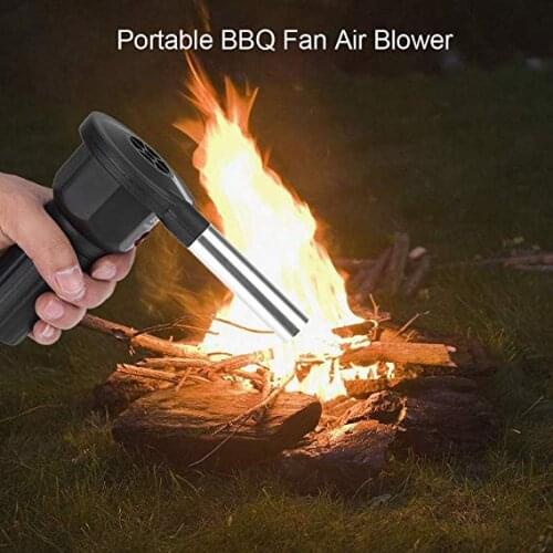 DHL 50PCS BBQ Fan Hand Fan Cranked Outdoor Picnic Camping BBQ Barbecue Tool Fan/Blower Barbecue Fire