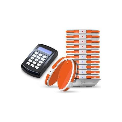 Innovative beeper for restaurant pager stackable power bank