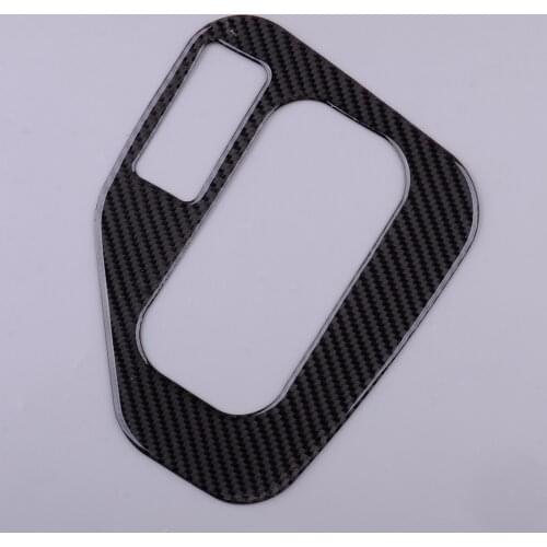 Car Console Gear Shift Cover Frame Trim Carbon Fiber Fit for BMW 5 Series E39 1998 1999 2000 2001 2002 2003 2004 2005