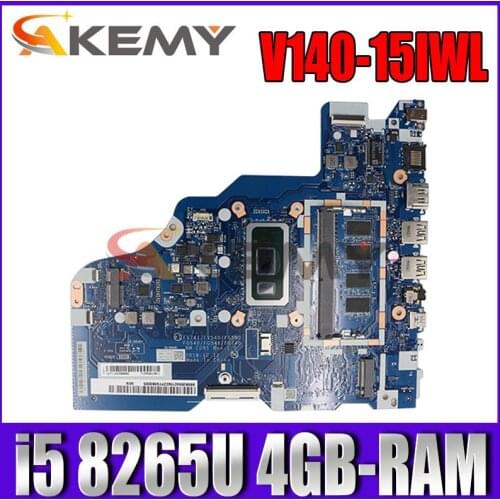For Lenovo V140-15IWL laptop motherboard FV741 FV540 FG5N0 FG540 FG548 GF740 NM-C091 with i5 8265U CPU 4GB-RAM tested 100% work
