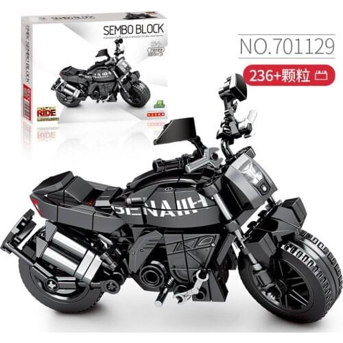 Speed Race Halle /Ducati Car Motorcycle Model Building Blocks Toy For Kids/Locomotive Boy Birthday Christmas Gifts DIY Toys