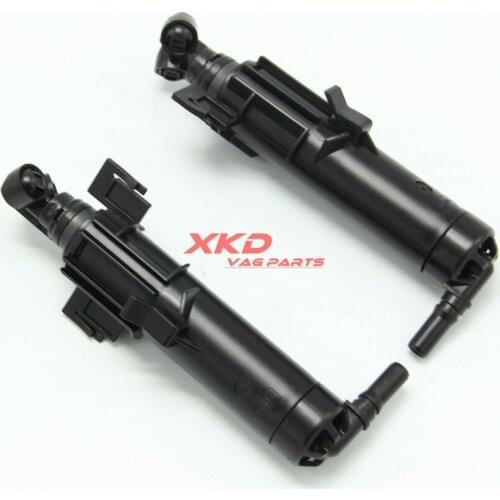 Left & Right Headlight Cleaning Spray Nozzle Set For AU-DI A4 S4 Avant 2009-2012 8K0955101B 8K0 955 102 B
