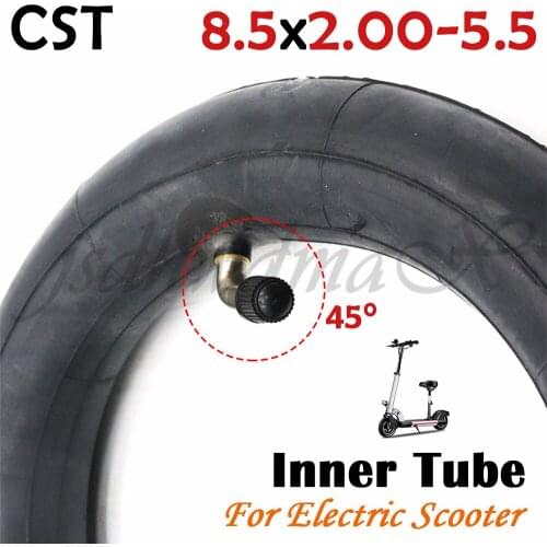 CST 8.5x2.00-5.5 Inner Tube Pneumatic Tyre 45 Degree Valve Electric Scooter Millet Scooter Thickened Wheel for Halten Rs-01 Pro