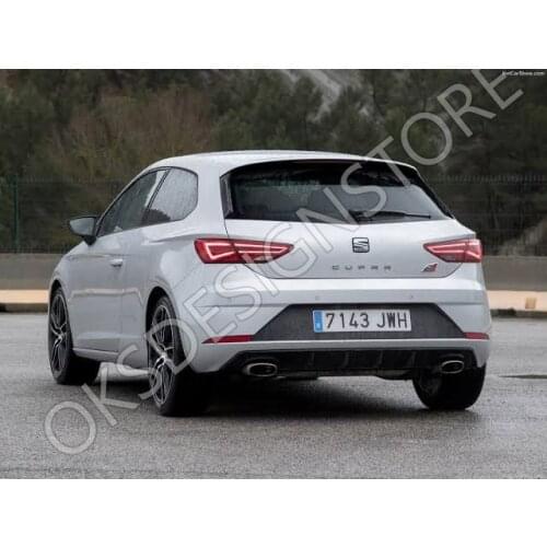 For Seat Leon SC Coupe MK3 5F 2013 2020 FR Style FRP Spoiler