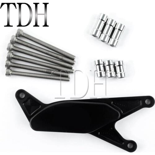 1 Set Motorcycle Engine Crash Guard Stator Cover Slider Protector For SUZUKI GSXR 600/750 2004-2005 GSXR 1000 2003-2008 Black