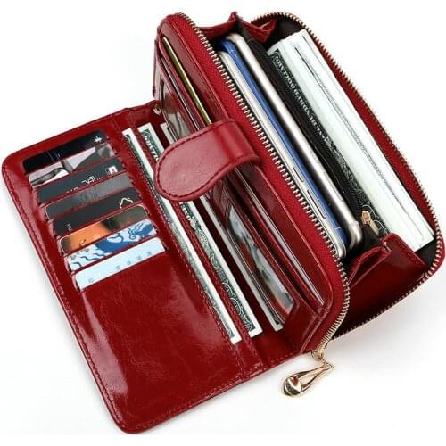 Pu Leather Women Wallets Women Purses Fashion Long Zipper Womens Wallet Money Coin Holder Female Long Purse Female Purse Zipper