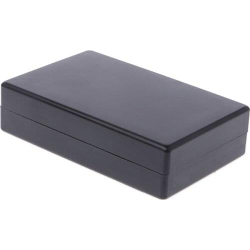 125x80x32mm Black Waterproof Box Electronic Project Instrument Case Connector