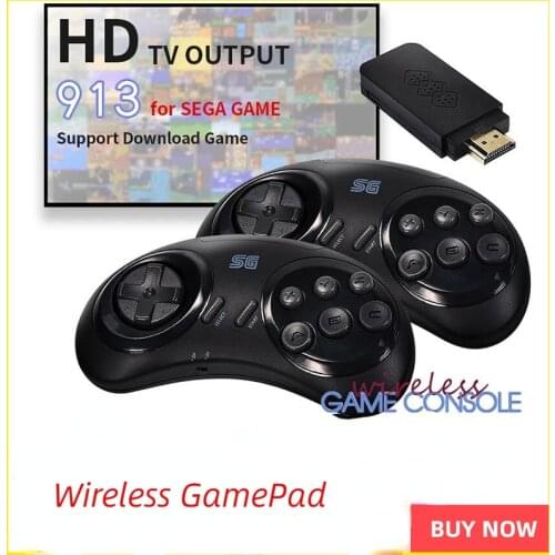 DATA FROG 16-bit MD Wireless Console For Sega Genesis Game Stick HDMI-compatible 900+Game For Sega Genesis Mini/Mega Drive