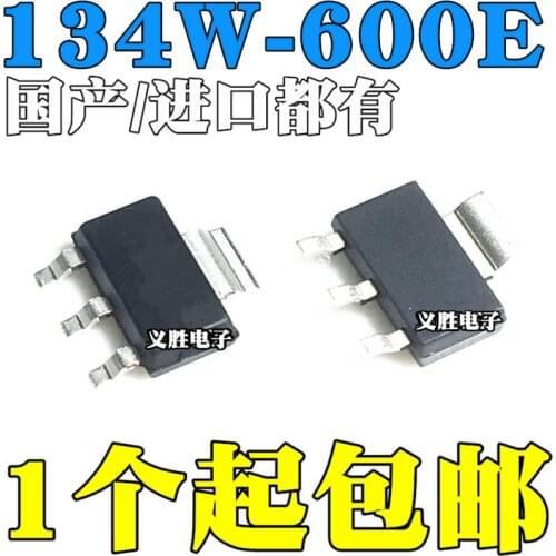 20 pçs/lote BT134W-600E BT134-600 4A600V SOT-223