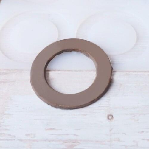 The ring shape Non-stick Silicone Chocolate Mold Ice Molds Cake Mould Bakeware Baking Tools