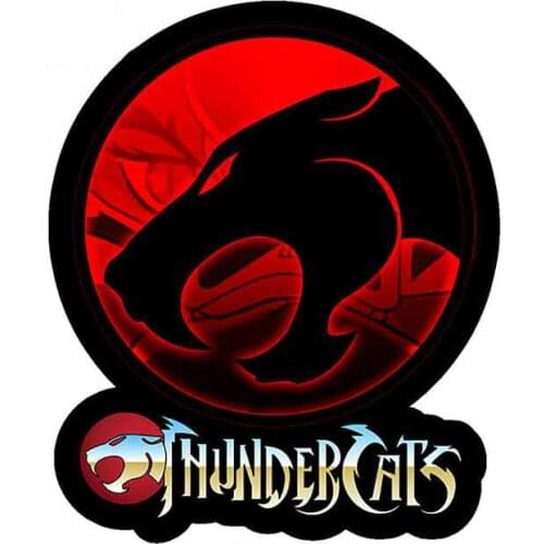 Fuzhen Boutique Decals Exterior Accessories Thundercats Logo Car Stickers Body for Bumper Window Laptop Motorcycle Decal PVC13cm
