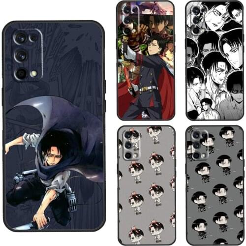 Levi Ackerman Collage Case For Realme C3 C11 C15 GT Neo Q3 6 7 8 Pro Cover For OnePlus 8 Pro 8T Nord 9 Pro Shell