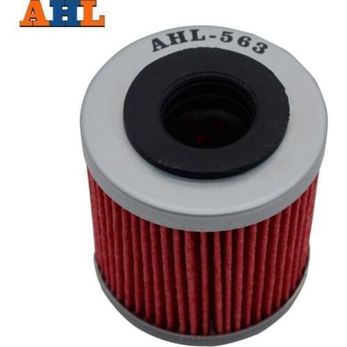 1PC AHL Motorcycle Oil Filter For APRILIA RXV450 RXV550 ENDURO 449 RS4 125 124 SXV450 SXV550 For Derbi 125