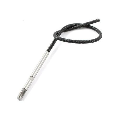 Model Boat 4mm Dia Black Metal Reverse Flexible Cable Shaft Rod Axle 260mm