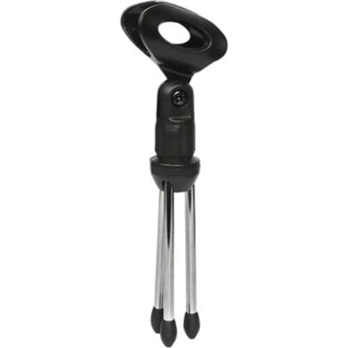 Microphone Desktop Triangle Bracket Universal Spring Clip Microphone Holder