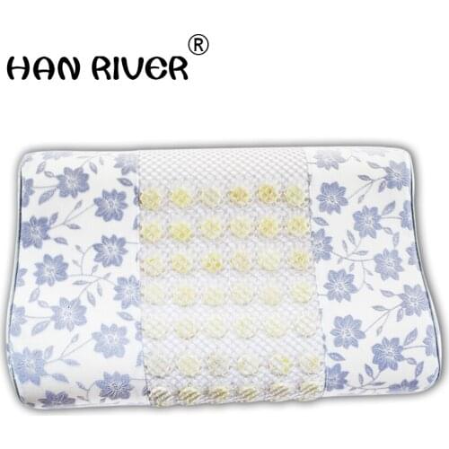 Pure natural jade neck pillow selected fine jade grain by pure manual polishing closely packed comprehensive health care effe