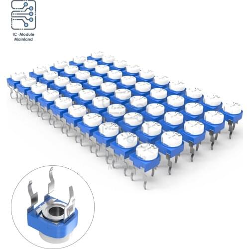 10PCS RM065 Trimpot Trimmer Potentiometer Variable Resistor 100R 200R 500R 1K 2K 2.2K 3K 5K 10K 20K 50K 100K 500K 1M Ohm RM-065