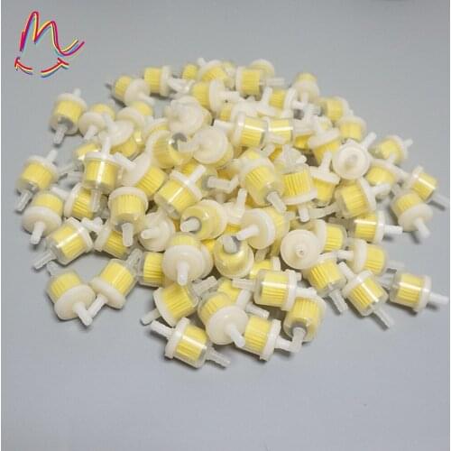 100pcs/pack Petrol Gas Fuel Filter with Magnet For Pit Dirt Bike Mini Moto Quad ATV Motorcycle Motocross