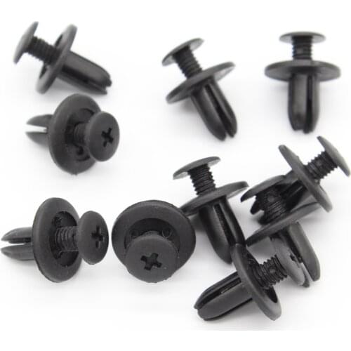 20pcs Clips Retainer Fastener Screws Repair Components Nuts for Mazda Toyota