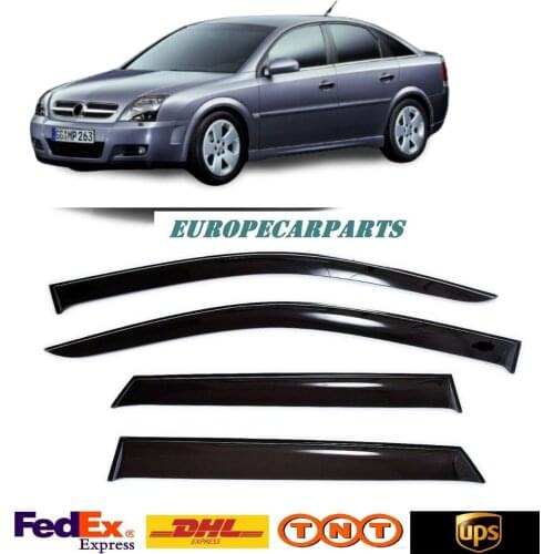 For Opel Vectra C Hb 2002-2008 Side Window Visors Sun Rain Guard Vent Deflectors 4 pieces