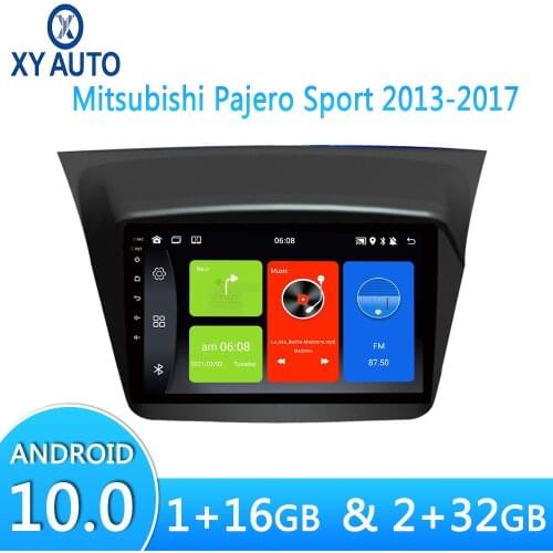 Android 10 Car Radio For Mitsubishi Pajero Montero Sport 2013-2017 Built-in GPS Navigation Stereo Car Multimedia Video Player