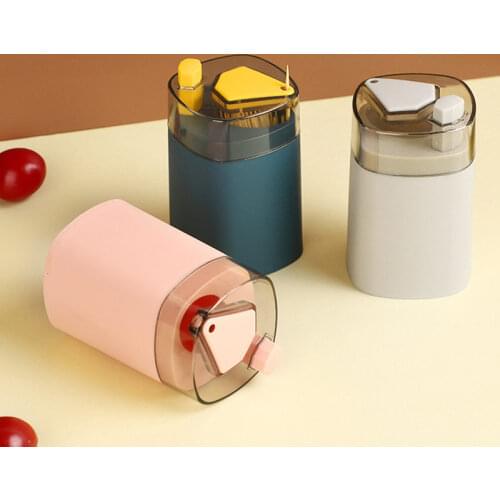 Automatic Toothpick Box Portable Transparent Pop-up Household Table Toothpick Container Storage Box Toothpick Dispenser U3