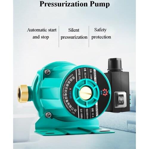 Booster pump household automatic silent solar water heater tap water pipeline booster pump 220v water pump