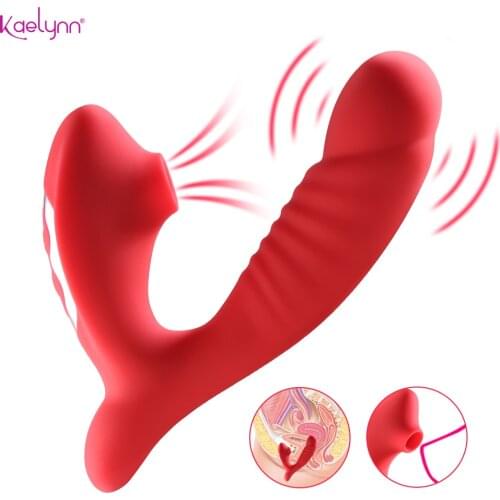 Sucking Vibrator Dildo Clit Sucker Clitoris Stimulator Masturbator Nipple Licking Tongue Oral Toys For Adults Sex Toys for Woman