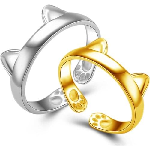 Женские золотые кольца Jewatchyer China At AliExpress