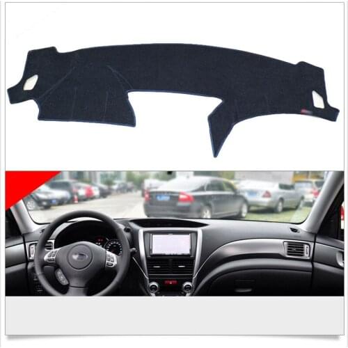 Interior Dashboard Carpet Photophobism Protective Pad Mat For Subaru Forester 2008-2012