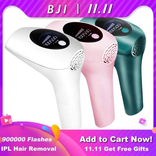 2021 Home Beauty Device 900,000 Flashes Hair Removal IPL Laser Painless Electric Epilator