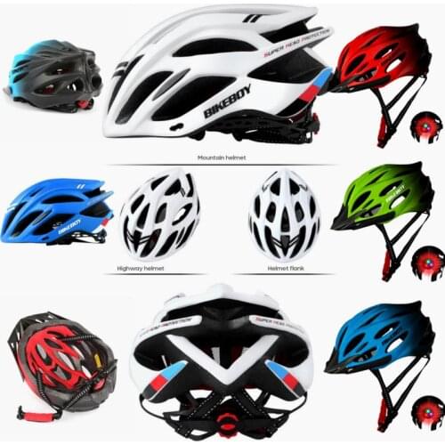 Bikeboy Mens Bicycle Helmets High Quality Intergrally-molded MTB Road Bike Helmet Cycling Safety Helmet Man Electric Car Helmet
