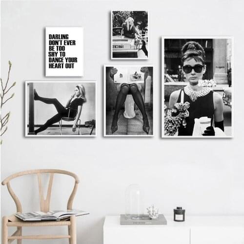 Wall Art Canvas Painting Nordic s And Prints Movie Star Wall Pictures For Living Room Decor