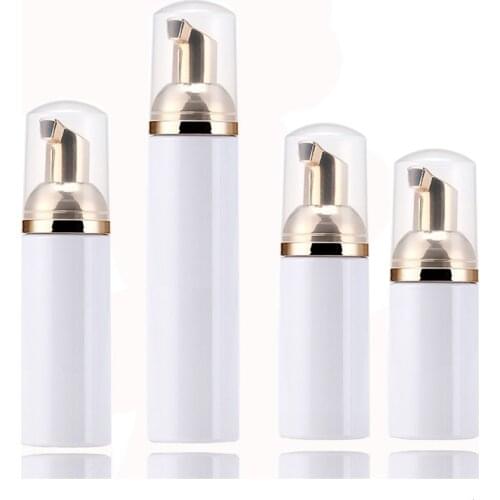 10pcs/lot 30ml 60ml 80ml 100ml Plastic Foamer Pump Bottle Empty Face Lashes Cleanser Cosmetic Bottle Soap Dispenser Foam bottle