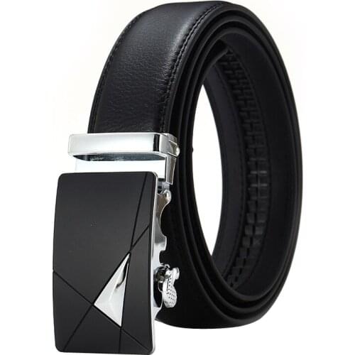 Suit Pants Men Belt High Quality Imitation Leather Automatic Buckle Mens Belt Fashion Business Pants Wild Belt Luxury Belt