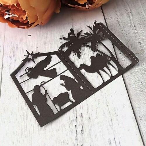 Christmas Lantern Metal Cutting Dies Stencil DIY Scrapbooking Album Stamp Paper Card Embossing Crafts Decor