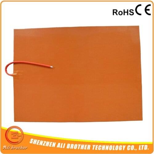 600 x 450 mm 220v 1000w silicone heater / silicone rubber heaetr with 100 k thermistor