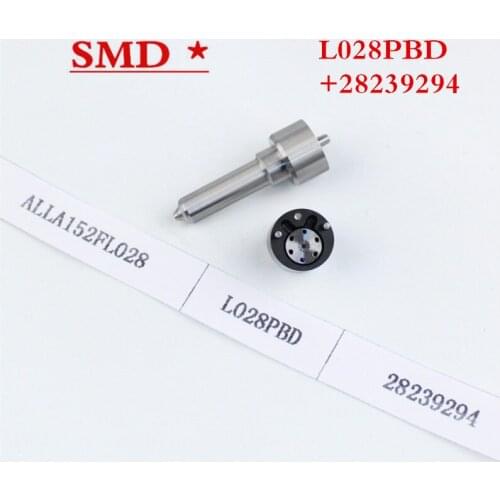 L028PBD nozzle 28239294 control valve ALLA152FL028 common rail injector overhaul package L028PRD injector valve assembly
