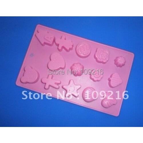 Green Good Quality 100% Food Grade Silicone Cake Mold/Chocolate Mold/Muffin Cupcake Pan Angel One Mold