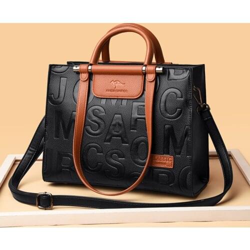 Famous Designer Luxury LadiesTravel Casual Quality Brand Soft Pu Leather 2021 New Arrival Female Shoulder Bags Women Handbags