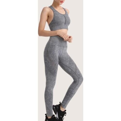 Women Sexy Home Suit Yoga Set Womens Sport Bra Workout Set Women 's Sport Yoga High Waist Sports Leggings